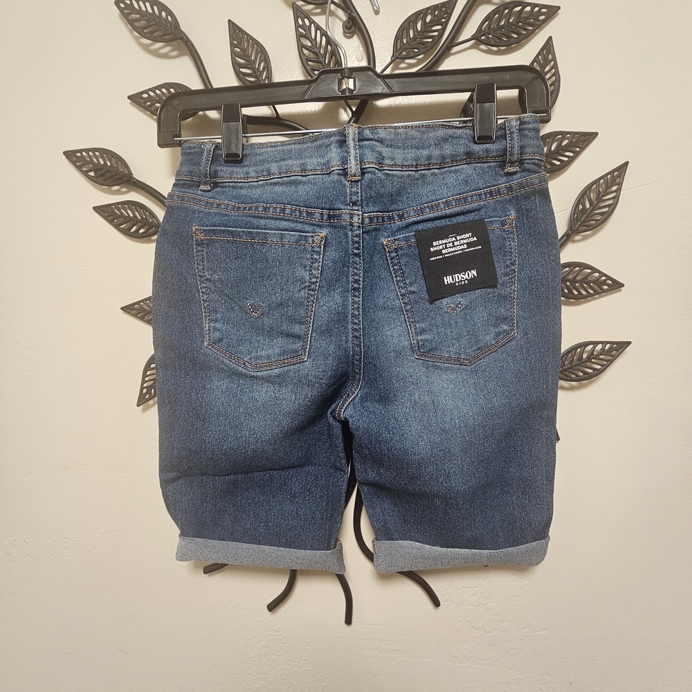 Hudson Jeans Blue‎ Cut-Off Denim Shorts - Picture 5 of 11